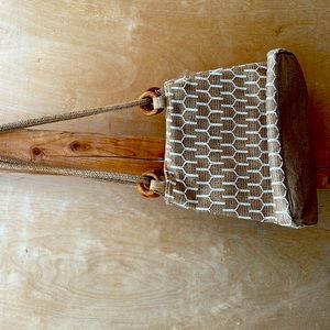 New handmade woven purse made in Vietnam